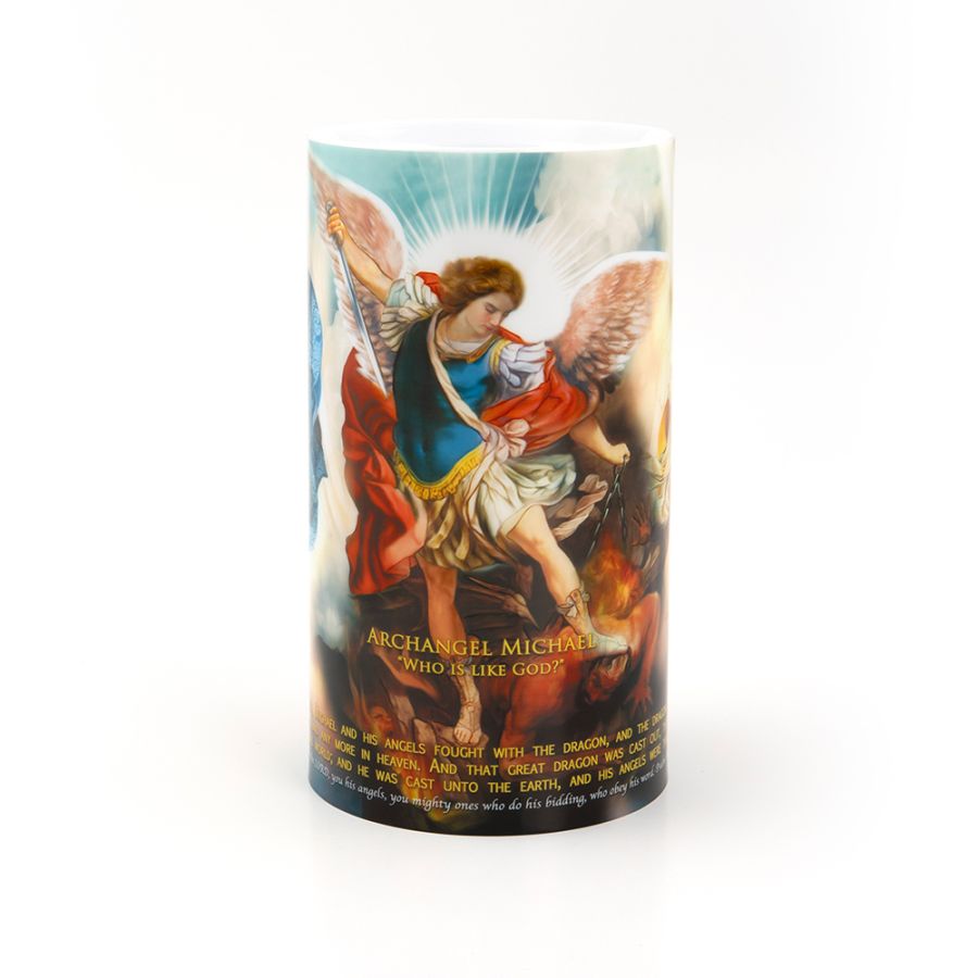 LED Candle 4x7 3 Archangels