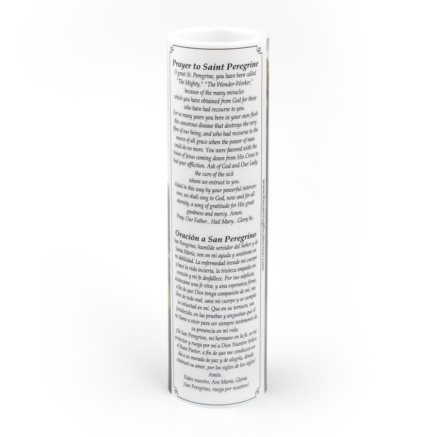 LED Candle St. Peregrine
