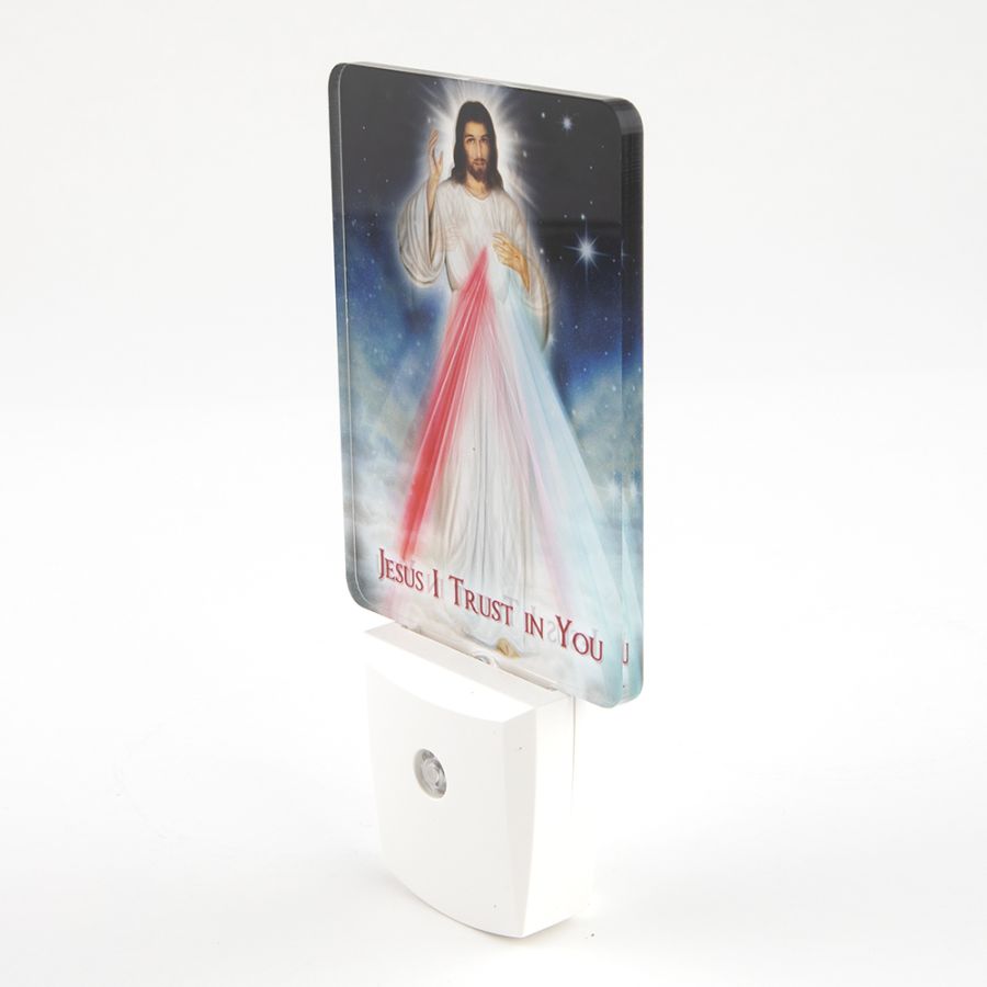 LED Night Light Divine Mercy