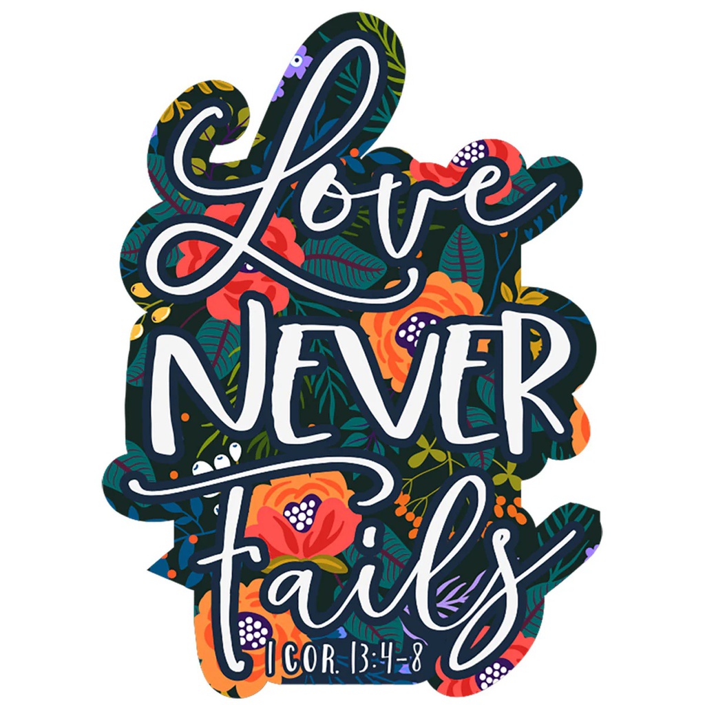 Sticker – Love Never Fails