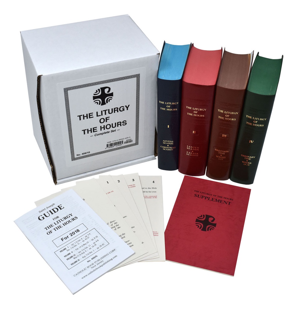 Liturgy of the Hours-Set of 4 Imitation Leather