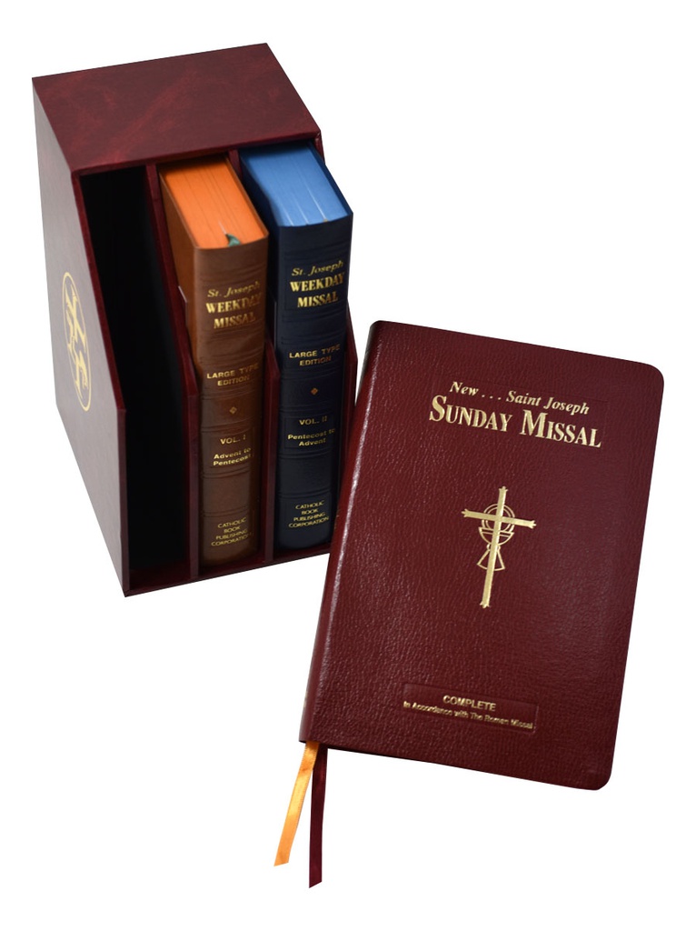 St. Joseph Daily and Sunday Missals (Large Type Editions)