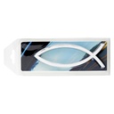 Ichthus Auto Emblem – Silver
