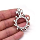 Silver Color Rosary Ring