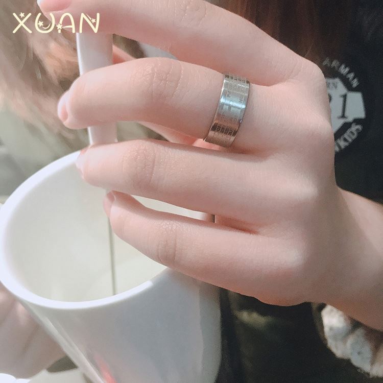 Sterling Silver Lord's Prayer Ring - Size 9