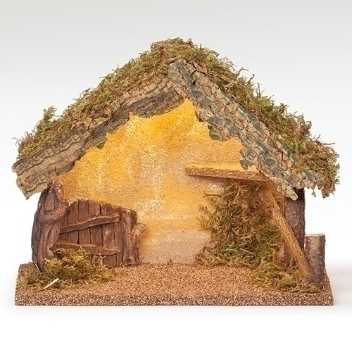 9.5&quot;H Led Italian Stable - For 5&quot; Scale Nativity Figures - Christmas