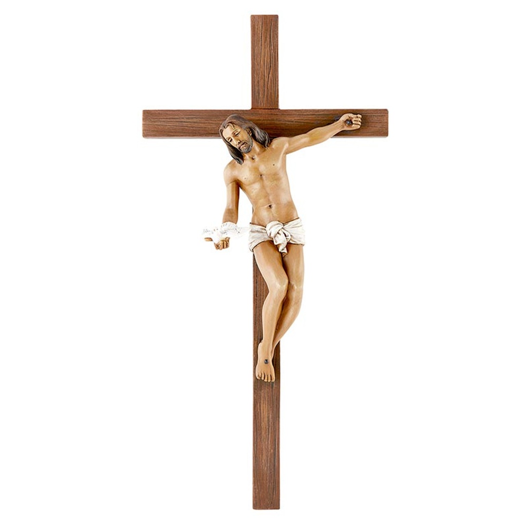Gift of the Spirit Wall Crucifix Color Corpus 10&quot;cross