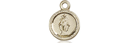 14kt Gold Miraculous Medal