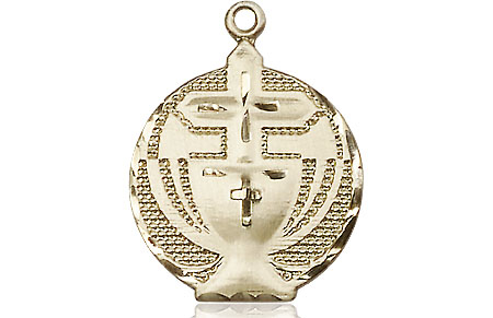 14kt Gold Communion Medal