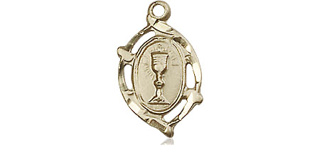 14kt Gold Communion Medal