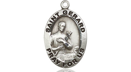 Sterling Silver Saint Gerard Majella Medal