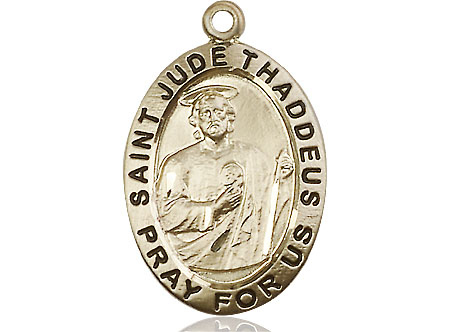 14kt Gold Filled Saint Jude Medal