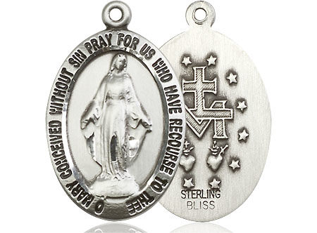 Sterling Silver Miraculous Medal