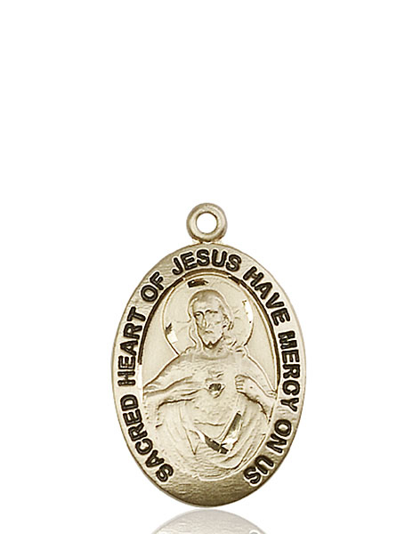 14kt Gold Scapular Medal