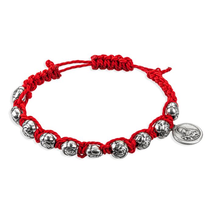 Blessed Beads Cord Bracelet Flowers From Heaven