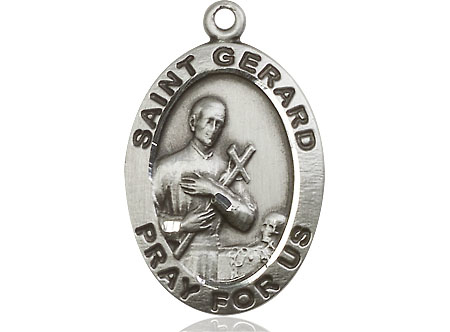 Sterling Silver Saint Gerard Medal