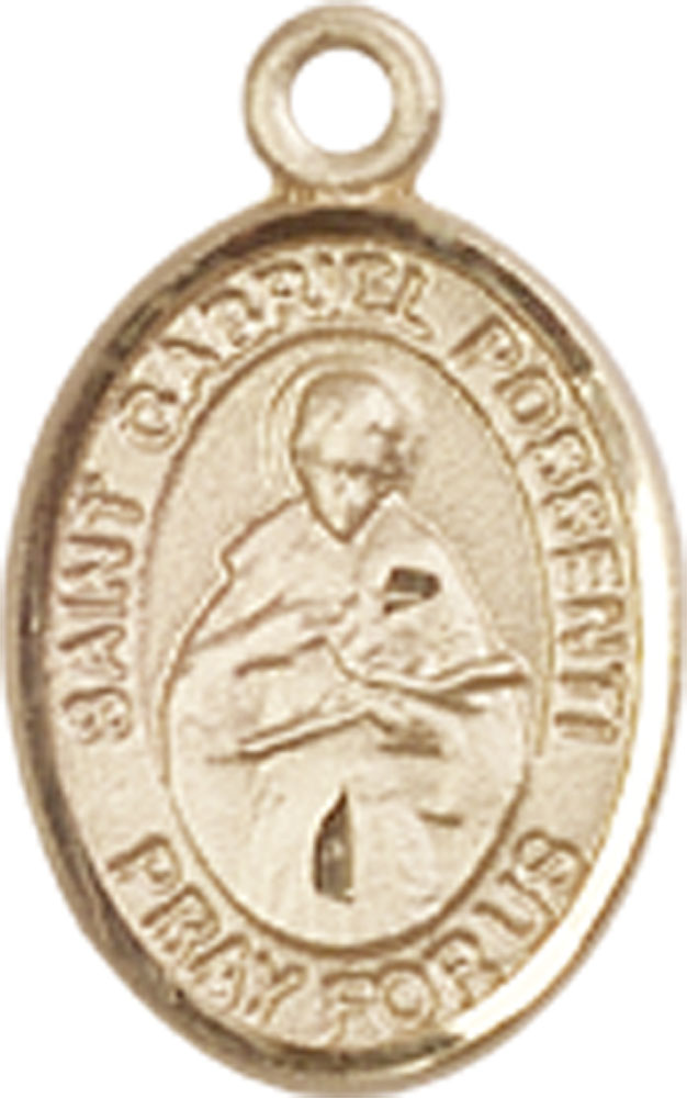 14kt Gold Filled Saint Gabriel Possenti Medal