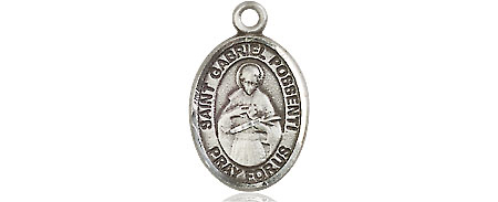 Sterling Silver Saint Gabriel Possenti Medal