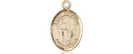 14kt Gold Filled Saint Susanna Medal