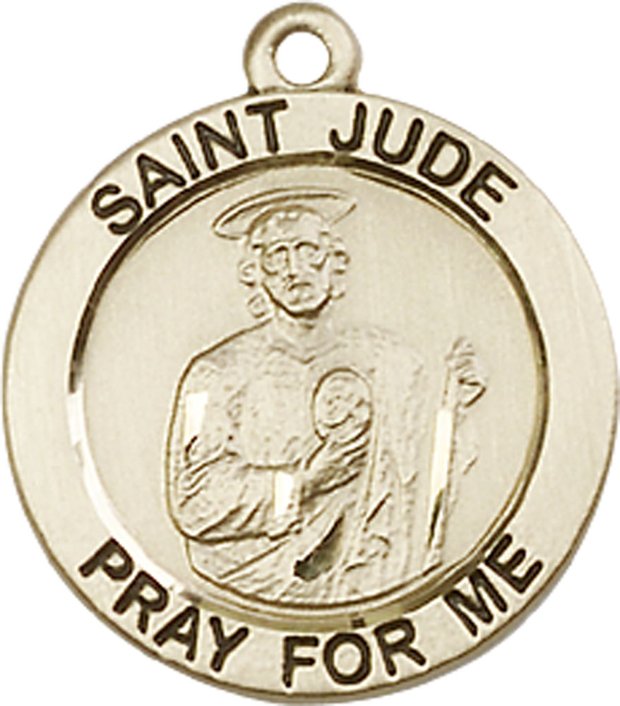 14kt Gold Filled Saint Jude Medal