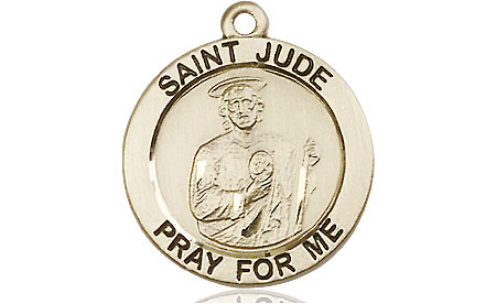 14kt Gold Filled Saint Jude Medal