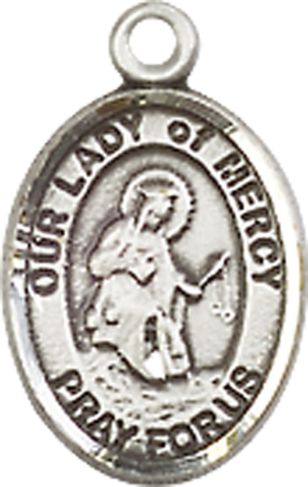 Sterling Silver Our Lady of Mercy Medal