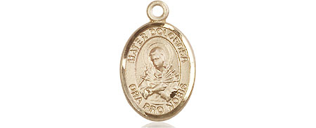 14kt Gold Filled Mater Dolorosa Medal