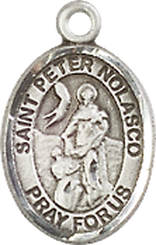 Sterling Silver Saint Peter Nolasco Medal