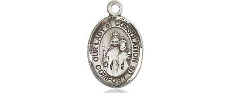 Sterling Silver Our Lady of Consolation Medal