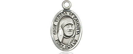 Sterling Silver Saint Teresa of Calcutta Medal