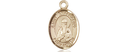 14kt Gold Filled Saint Athanasius Medal