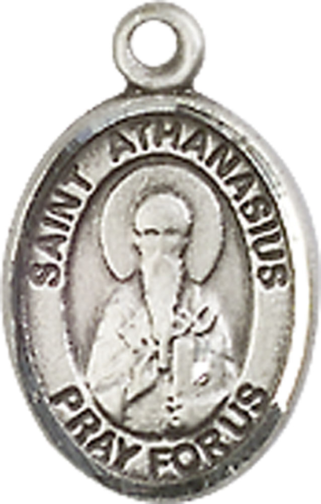 Sterling Silver Saint Athanasius Medal