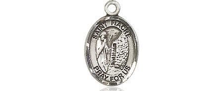 Sterling Silver Saint Fiacre Medal