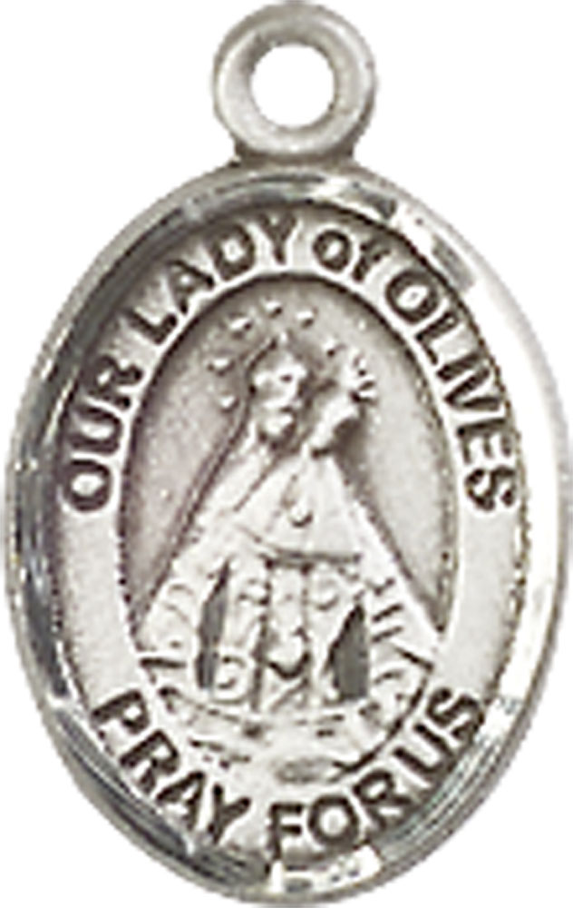 Sterling Silver Our Lady of Olives Medal