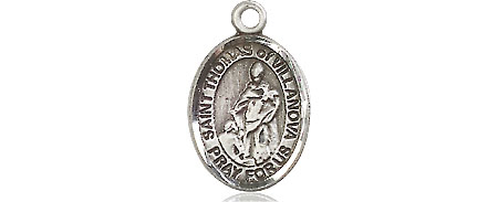 Sterling Silver Saint Thomas of Villanova Medal