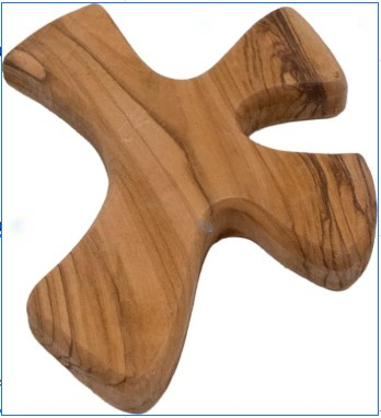 Wood Carrying Cross – Olive Wood