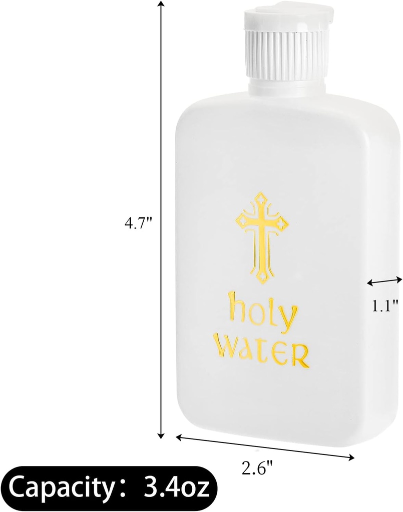 3.4oz Holy Water Bottle