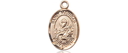 14kt Gold Filled Saint Meinrad of Einsideln Medal