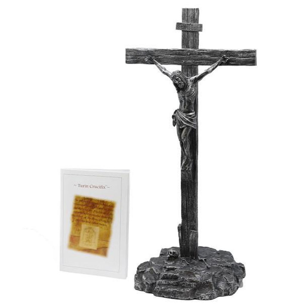 Turin Crucifix with Hardcover Book