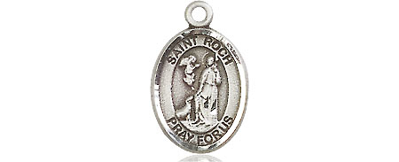 Sterling Silver Saint Roch Medal
