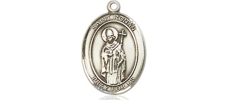 Sterling Silver Saint Ronan Medal