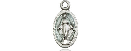 Sterling Silver Miraculous Medal - With Box