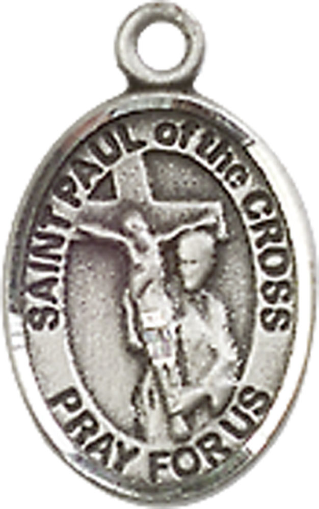 Sterling Silver Saint Paul of the Cross Medal