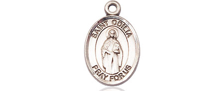 Sterling Silver Saint Odilia Medal