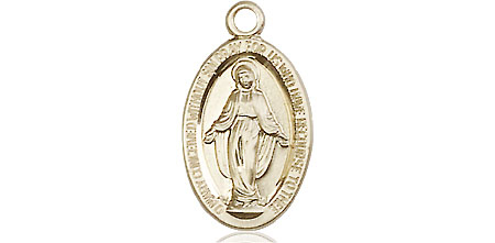 14kt Gold Filled Miraculous Medal