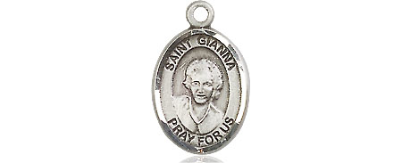 Sterling Silver Saint Gianna Medal