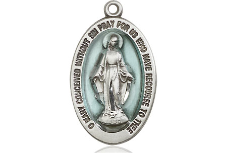 Sterling Silver Miraculous Medal - With Box