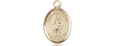 14kt Gold Filled Saint Cornelius Medal