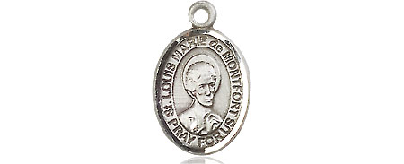 Sterling Silver Saint Louis Marie de Montfort Medal