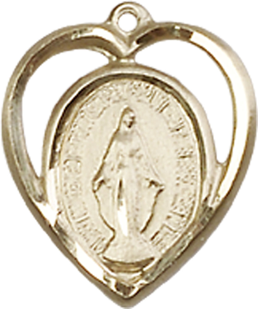 14kt Gold Filled Miraculous Medal - With Box